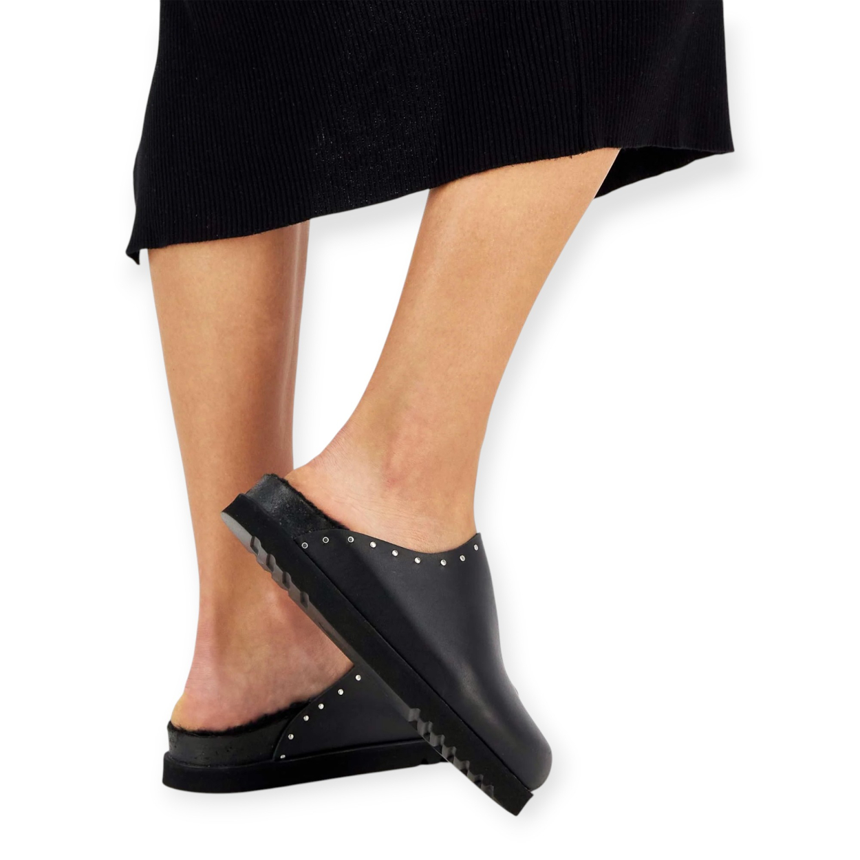 SCHOLL SABOT DONNA FAE STUDS