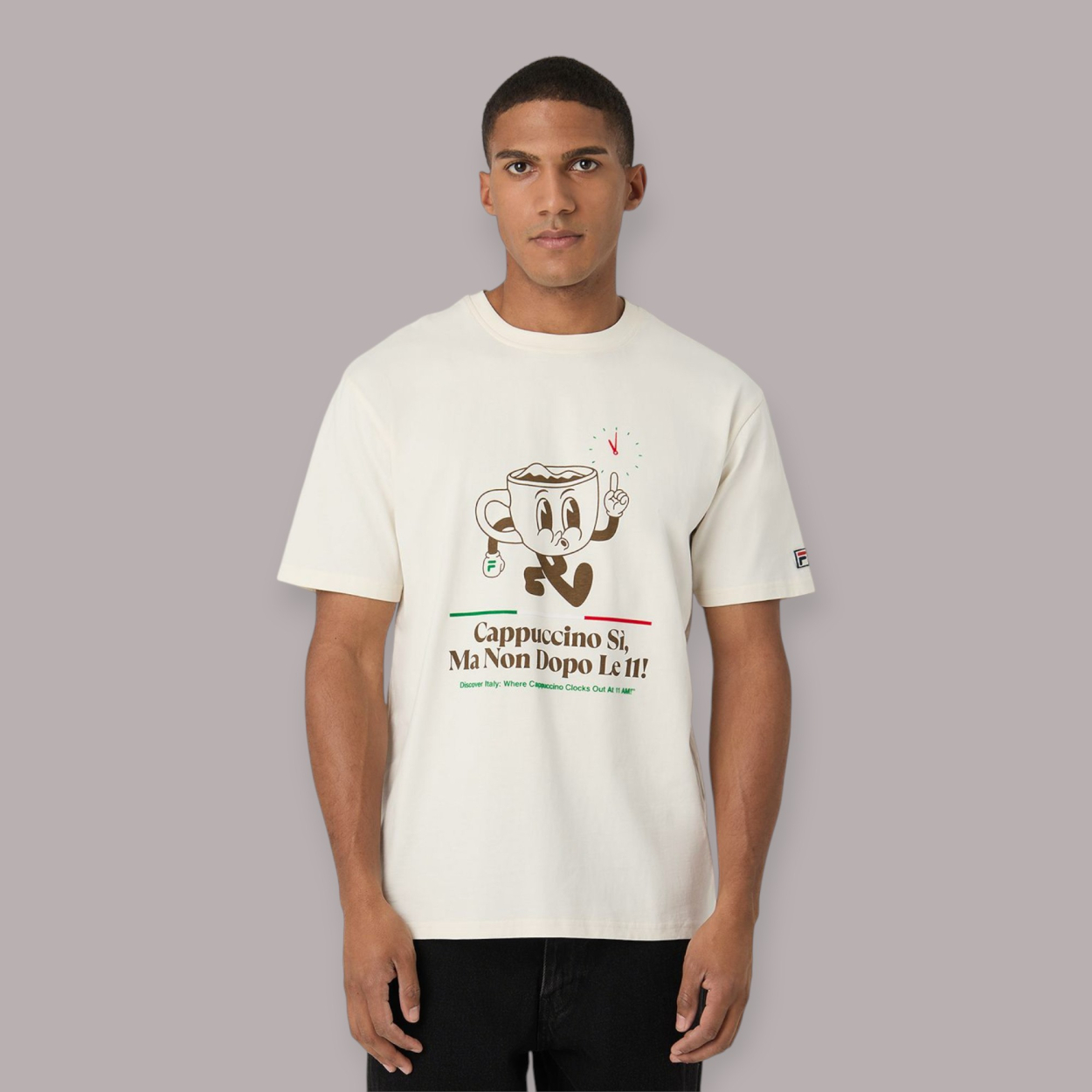 FILA T-SHIRT NAVIGLI CAFFE' RELAXED...