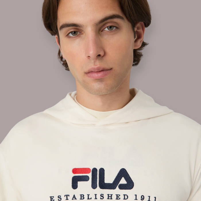 FILA FELPA UNISEX VALSERA REGULAR LOGO HOODIE