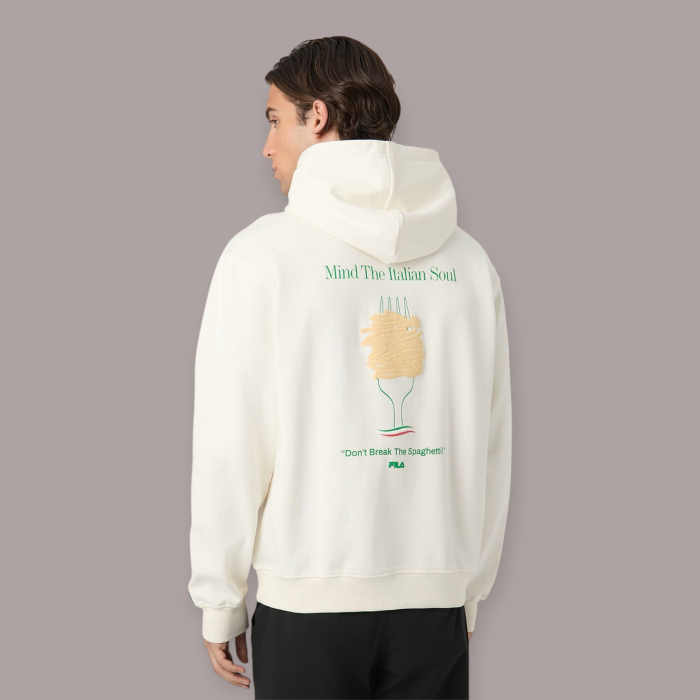 FILA FELPA NAVIGLI PASTA RELAXED GRAPHIC HOODIE