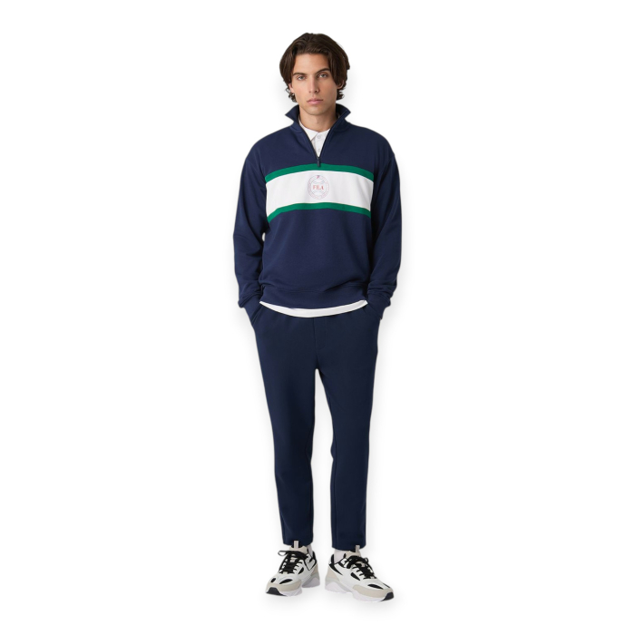 FILA FELPA UOMO PARELLA LOOSE HALF-ZIP SWEATSHIRT