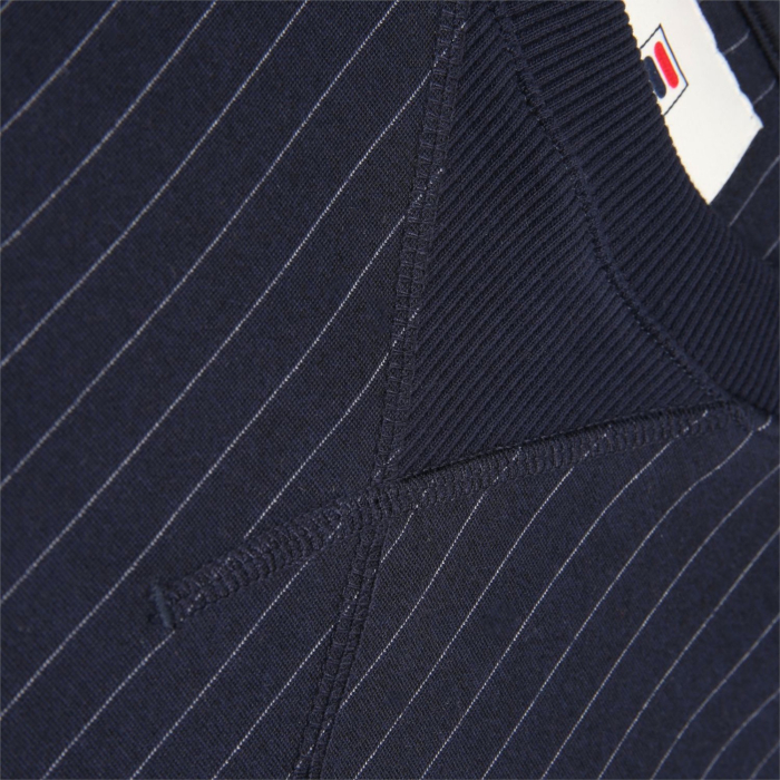 FILA FELPA GIROCOLLO BRERA REGULAR PINSTRIPED
