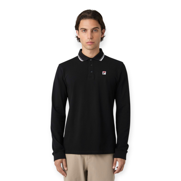 FILA POLO UOMO MANICHE LUNGHE BIELLA REGULAR TIPPED