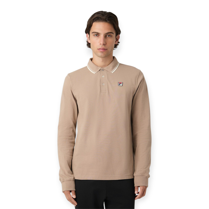 FILA POLO UOMO MANICHE LUNGHE BIELLA REGULAR TIPPED