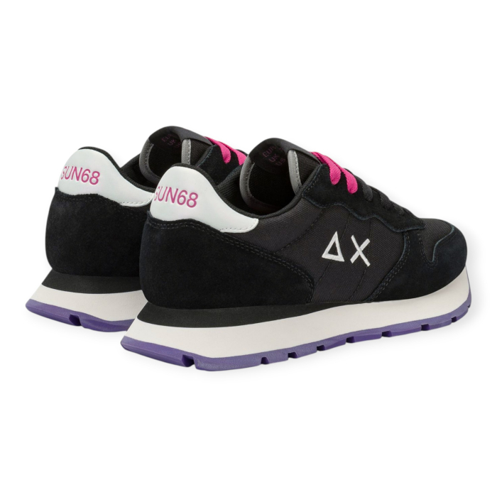 SUN 68 ALLY SOLID NYLON SNEAKERS DONNA
