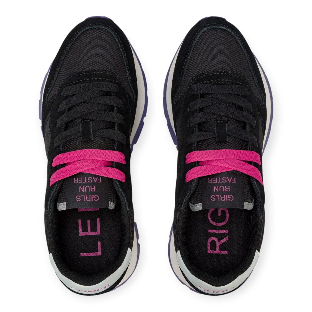 SUN 68 ALLY SOLID NYLON SNEAKERS DONNA