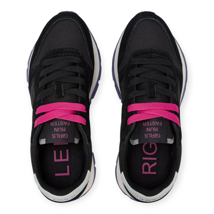 SUN 68 ALLY SOLID NYLON SNEAKERS DONNA