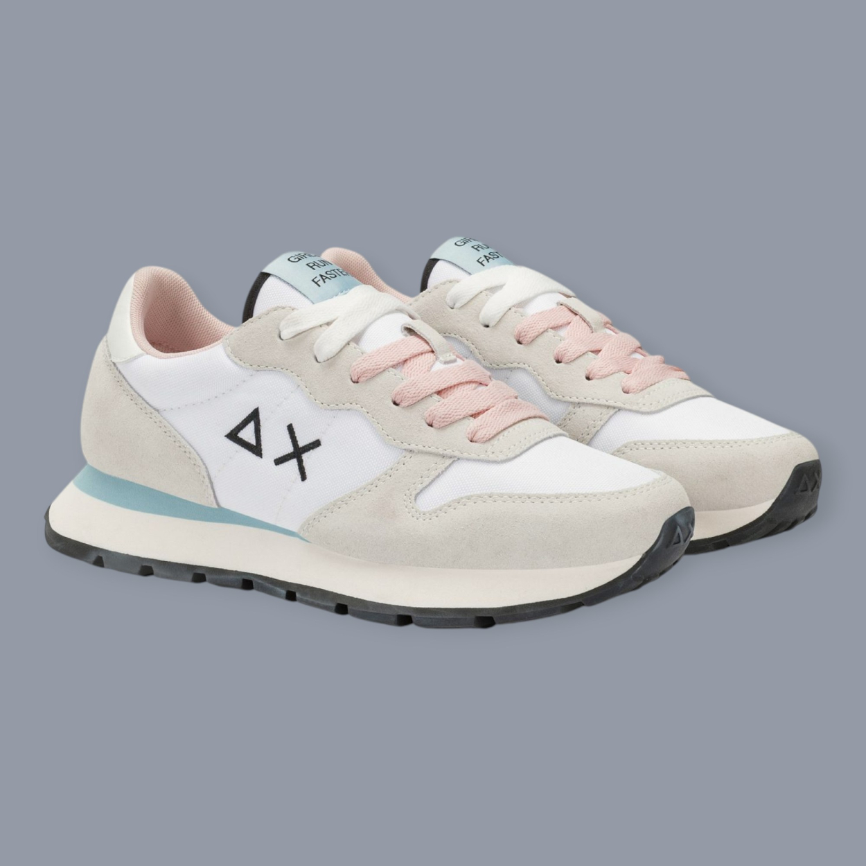 SUN 68 ALLY SOLID NYLON SNEAKERS DONNA