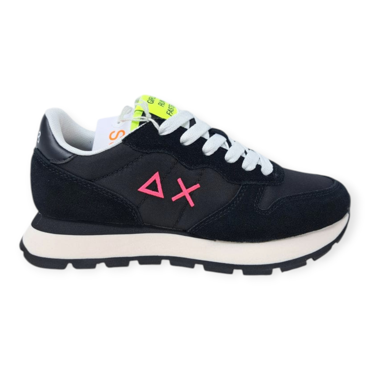 SUN 68 ALLY SOLID NYLON SNEAKERS DONNA