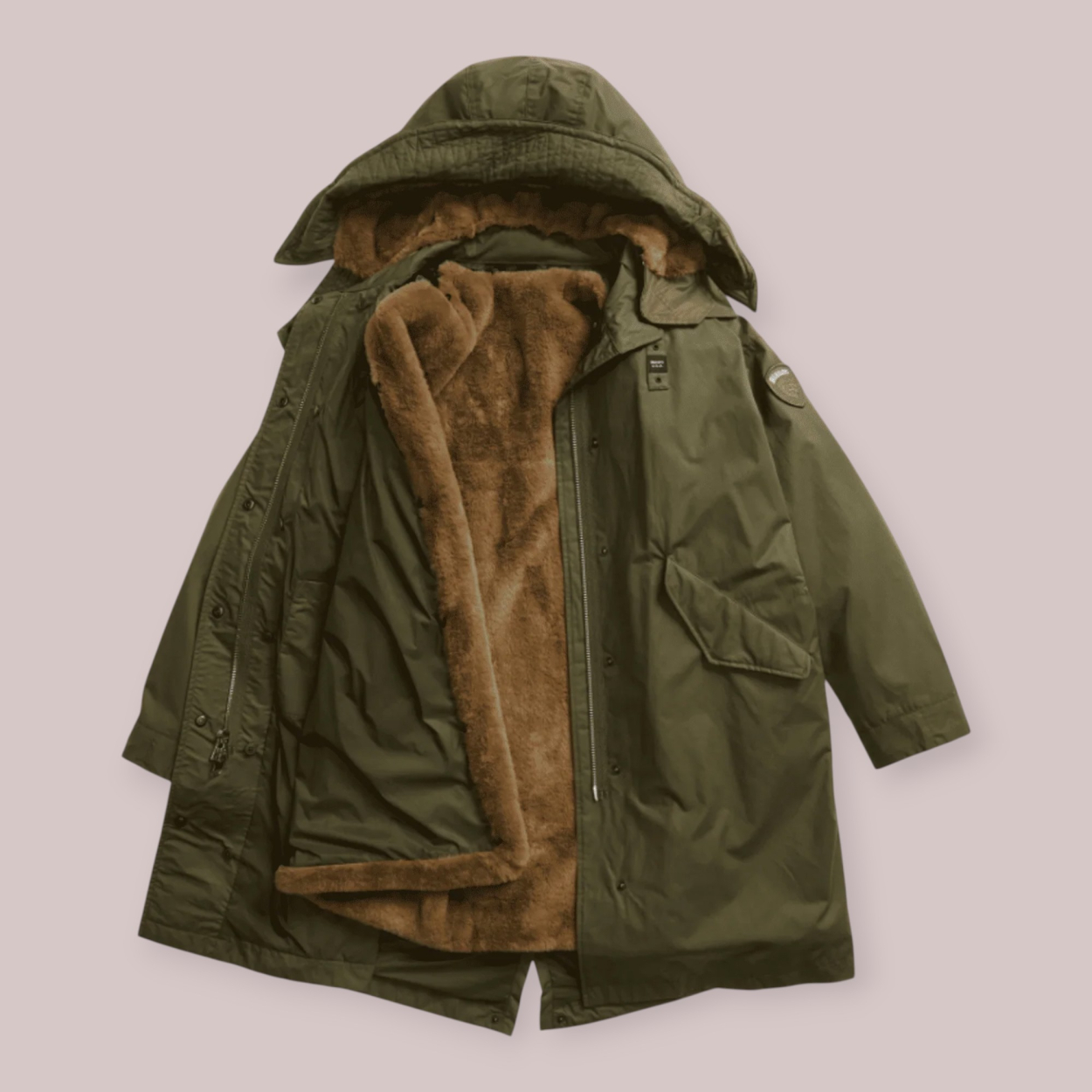 BLAUER PARKA DONNA CON INTERNO...