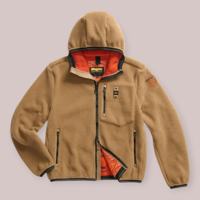 BLAUER GIUBBINO PILE UOMO ALLEGHANY