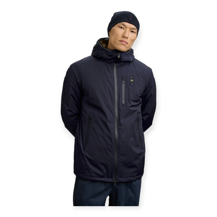 BLAUER GIUBBINO UOMO LUNGO NASTRATO JARVIS