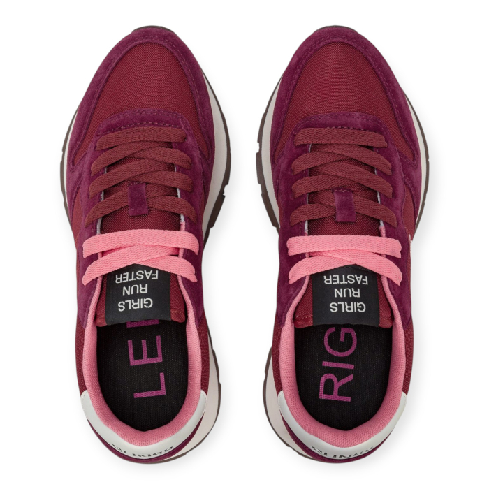 SUN 68 ALLY SOLID NYLON SNEAKERS DONNA