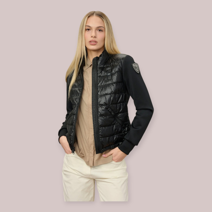 BLAUER GIUBBINO DONNA MANICHE SCUBA HASKEL P/E 26