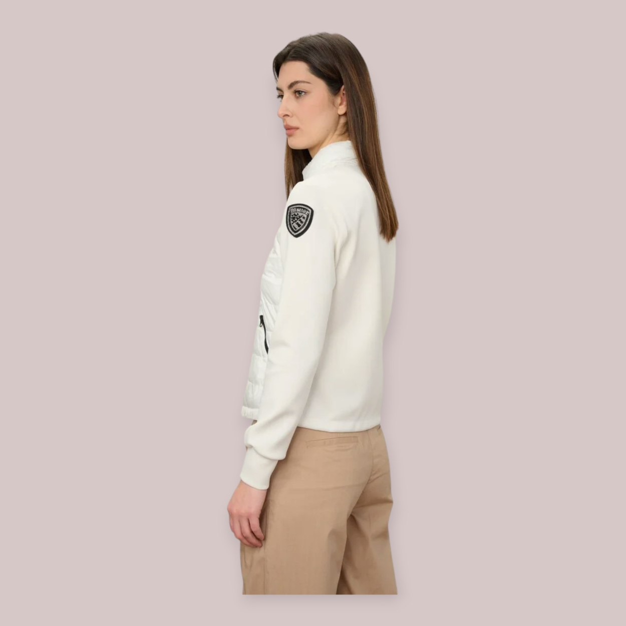 BLAUER GIUBBINO DONNA MANICHE SCUBA...