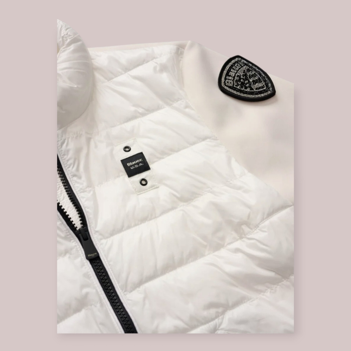 BLAUER GIUBBINO DONNA MANICHE SCUBA HASKEL P/E 26