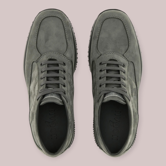 HOGAN INTERACTIVE NABUK SNEAKERS UOMO