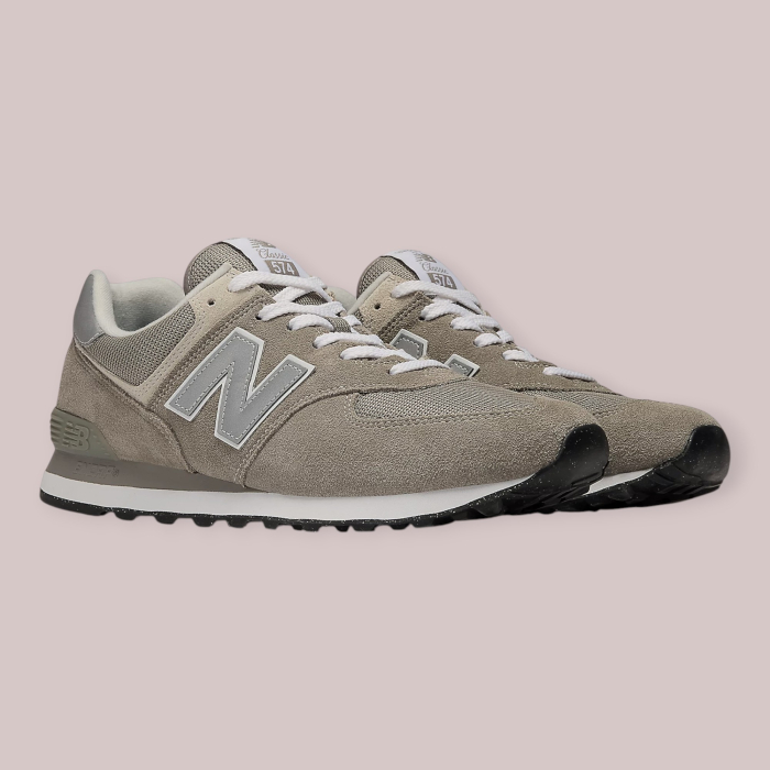 NEW BALANCE U574 SNEAKERS UNISEX CAMOSCIO E MESH