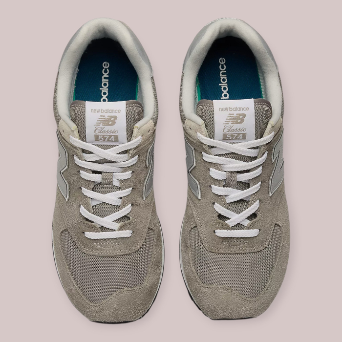 NEW BALANCE U574 SNEAKERS UNISEX CAMOSCIO E MESH