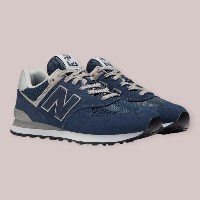 NEW BALANCE U574 SNEAKERS UNISEX CAMOSCIO E MESH