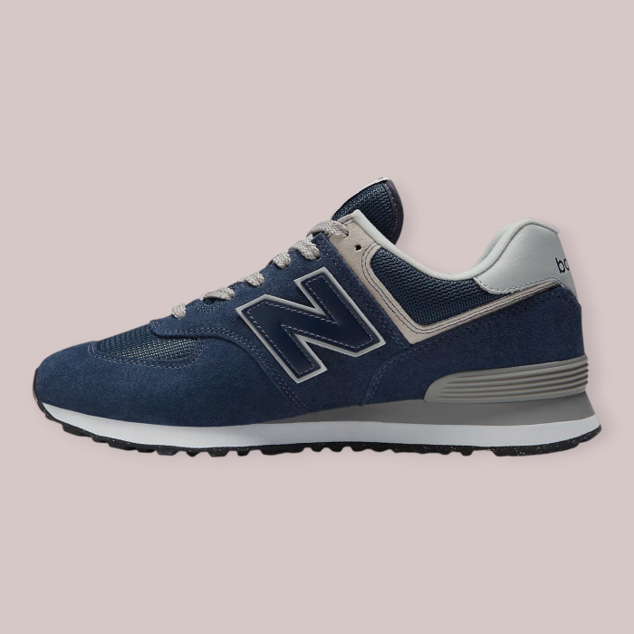 NEW BALANCE U574 SNEAKERS UNISEX CAMOSCIO E MESH