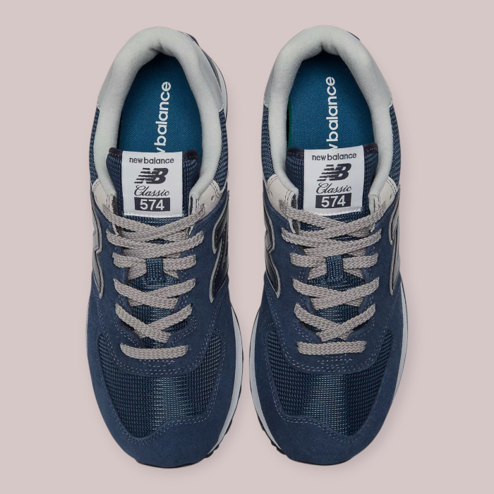 NEW BALANCE U574 SNEAKERS UNISEX CAMOSCIO E MESH