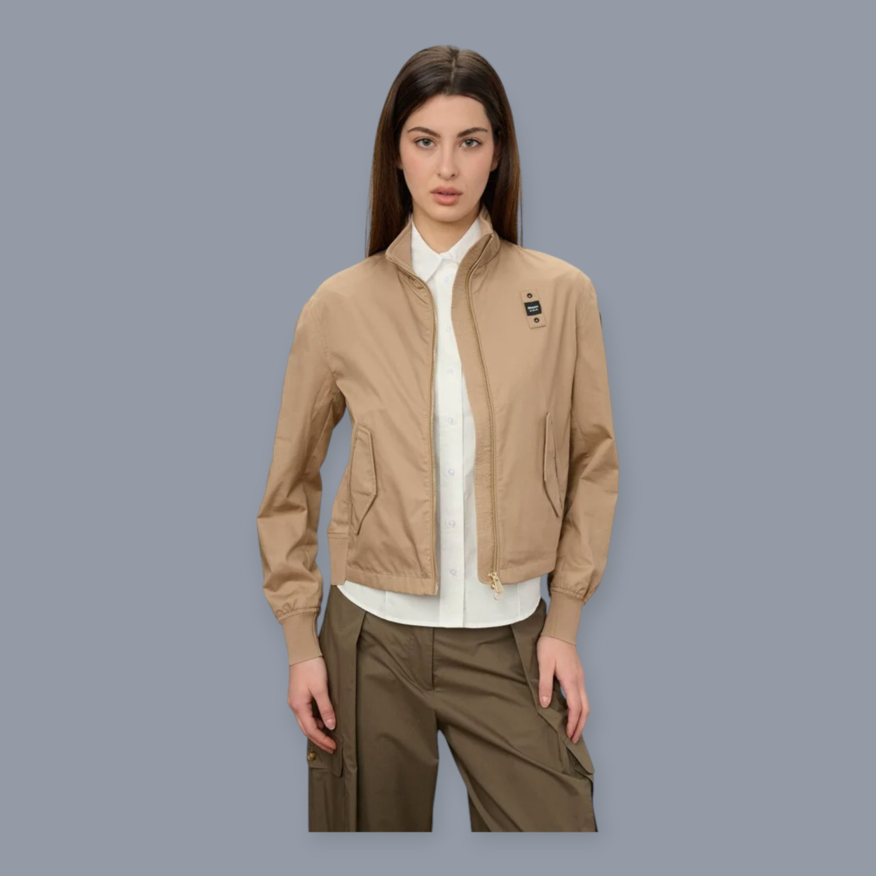 BLAUER GIACCA BOMBER DONNA CARNEYED...
