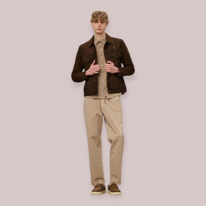 BLAUER GIACCA UOMO SCAMOSCIATA GRIGGS