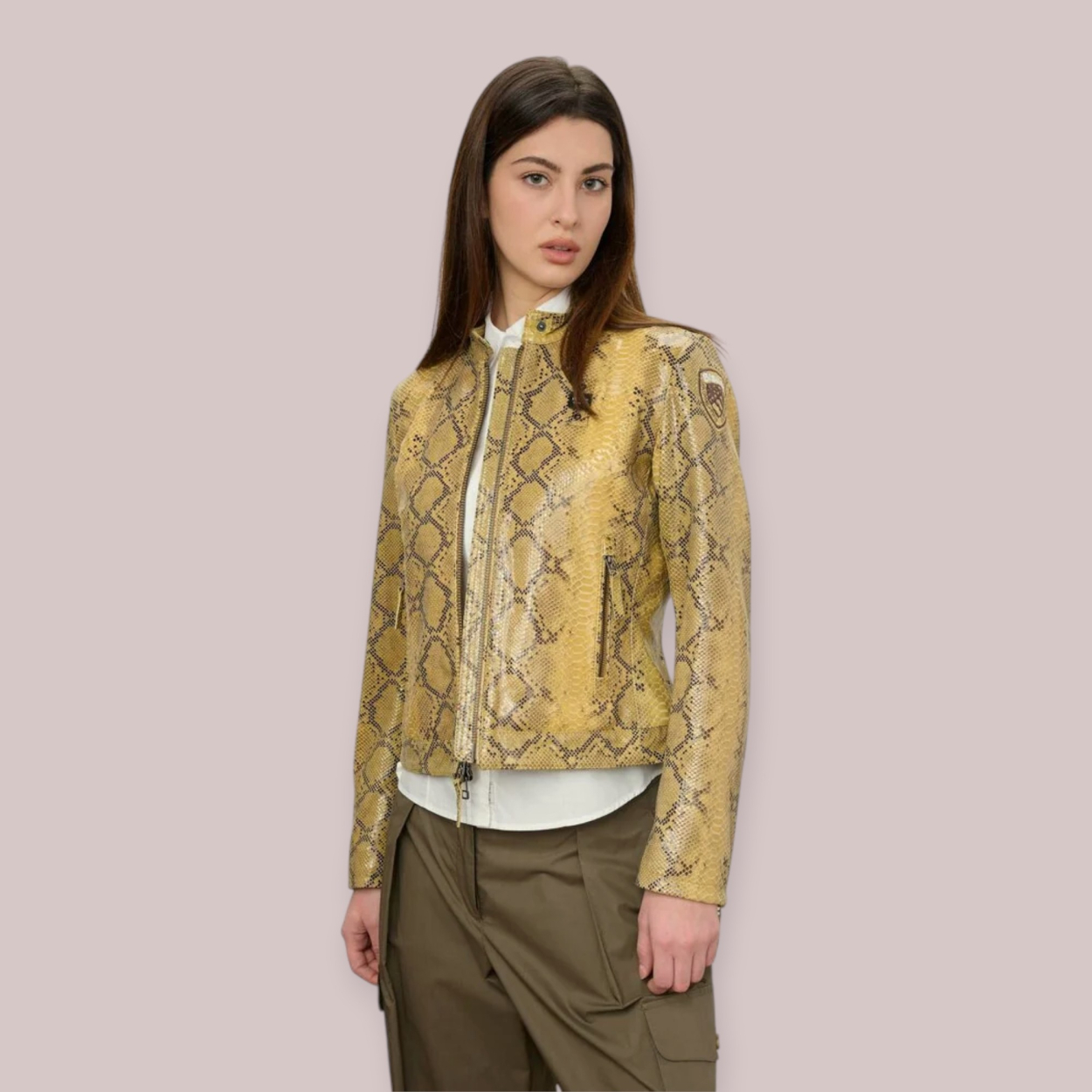 BLAUER BIKER PITONATO DONNA ELINOR