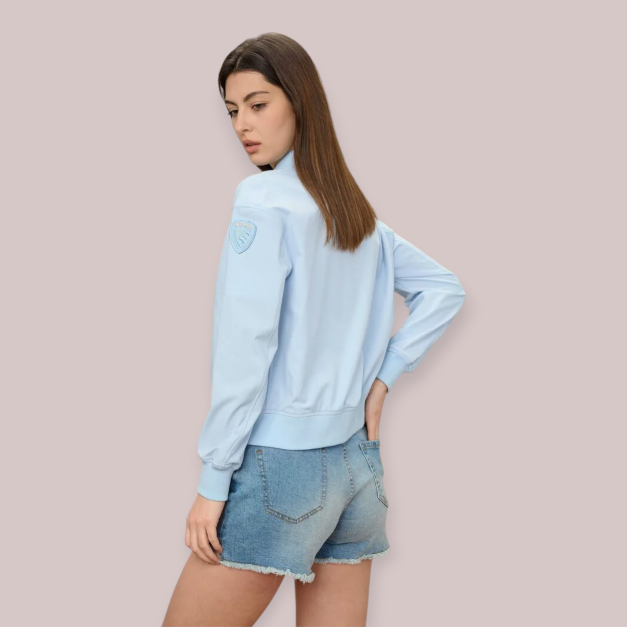 BLAUER BOMBER DONNA IN NYLON...