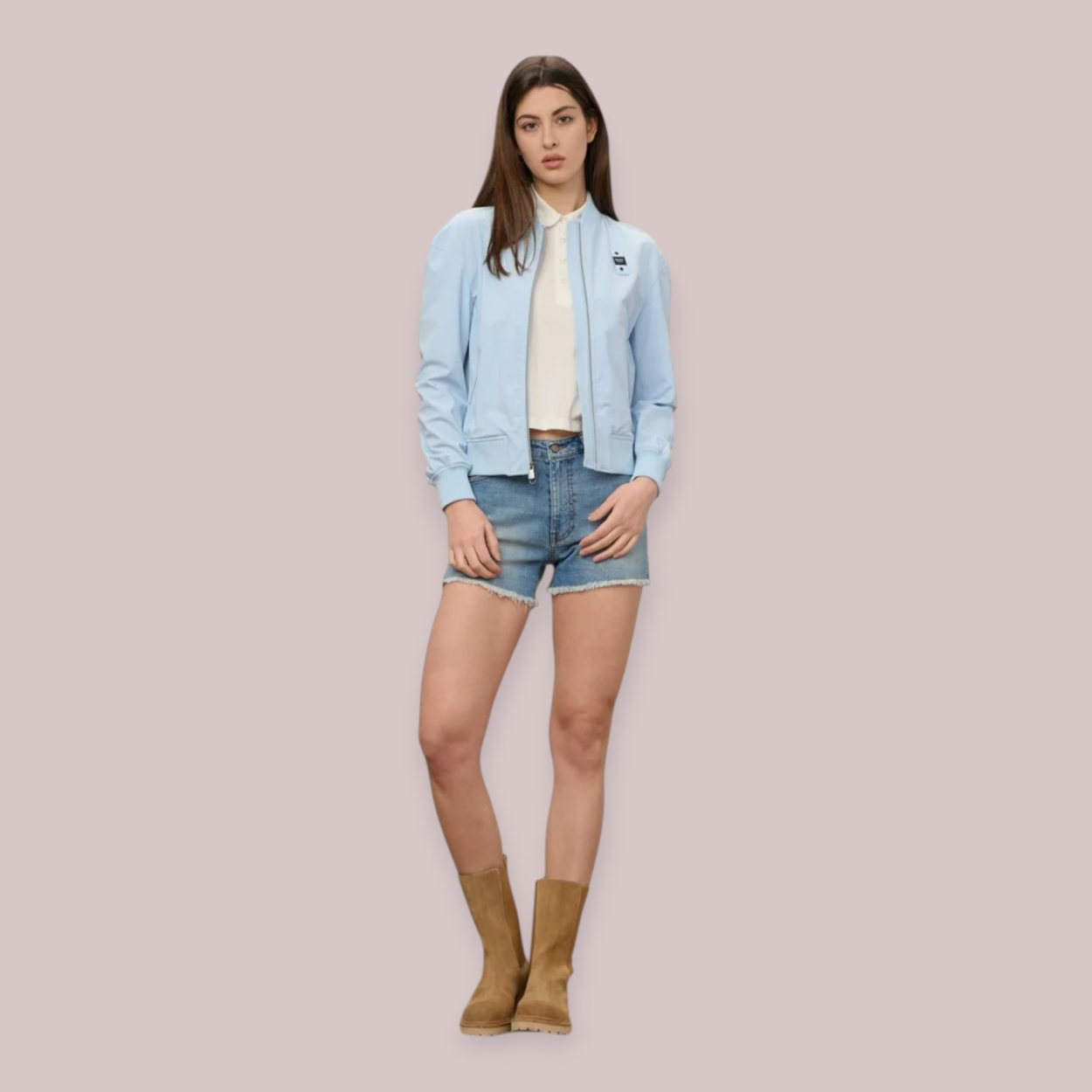 BLAUER BOMBER DONNA IN NYLON...