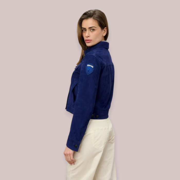 BLAUER GIACCA DONNA SCAMOSCIATA FODERATA HAVANA P/E 26