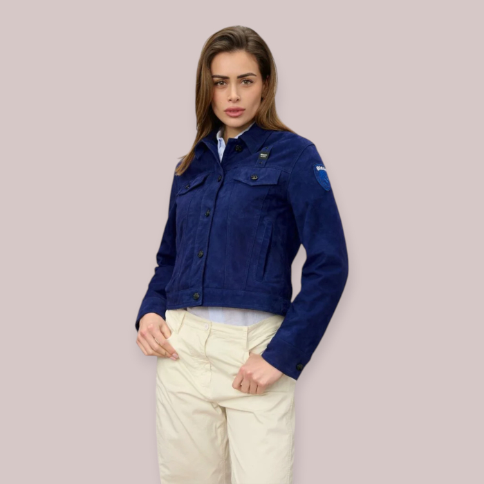 BLAUER GIACCA DONNA SCAMOSCIATA FODERATA HAVANA P/E 26
