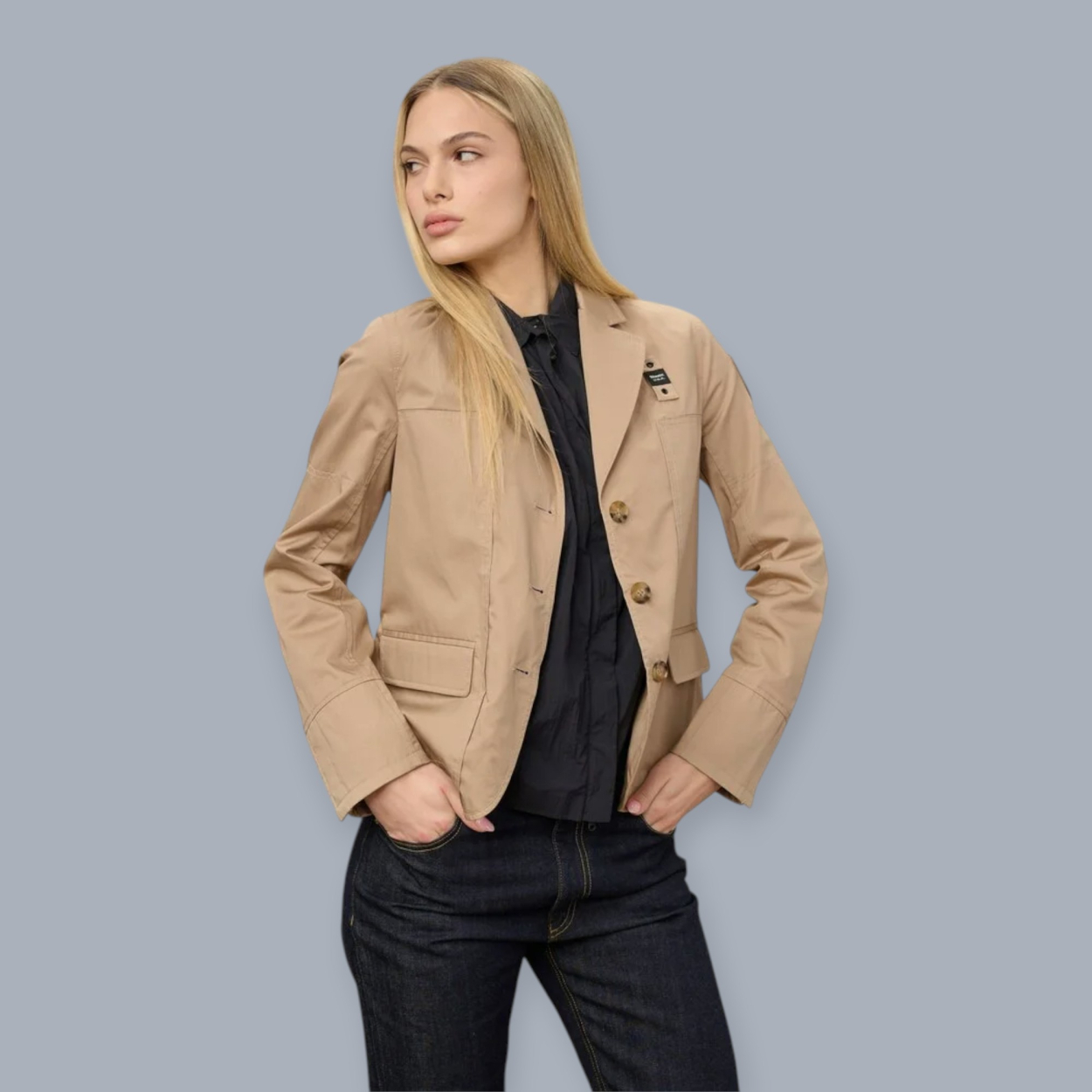 BLAUER GIACCA DONNA DOPPIO REVERS...