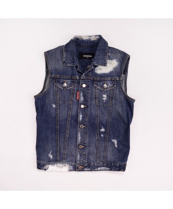 GILET IN JEANS DSQUARED2
